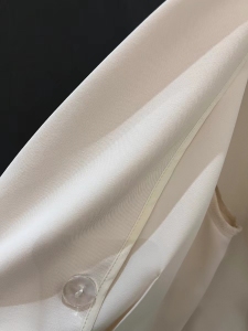 TR21594# 夏季薄款小个子米白色西装外套新款短袖气质女神范百搭短外套 服装批发女装服饰货源