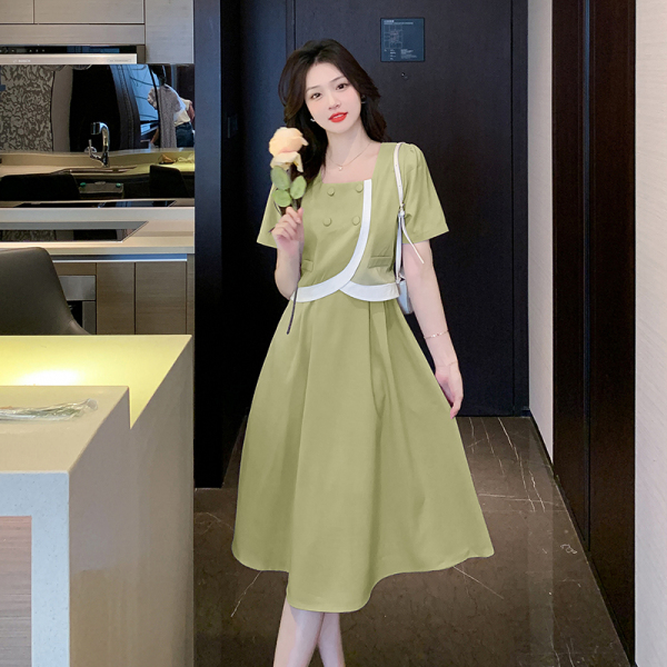 RM14249#法式小香风优雅气质连衣裙2023夏季新款高级感连衣裙