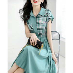 RM6572#韩系减龄2023春夏新款时尚休闲宽松轻薄裙子韩版连衣裙