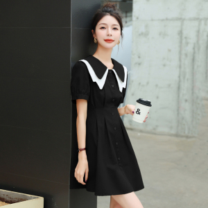 RM7029#夏季新款时尚名媛气质高级感减龄收腰显瘦茶歇连衣裙女