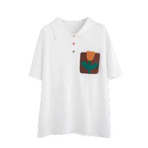 RM7759#棉质后包条抖音质量 印花短袖t恤女宽松大码上衣