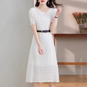 RM7917#连衣裙女2023夏季新款简约设计感宽松显瘦长裙