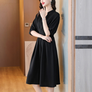 RM11689#夏季新款法式轻奢气质知性高级感收腰显瘦小众洋气连衣裙女