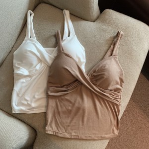RM8520#夏季时尚气质v领性感吊带