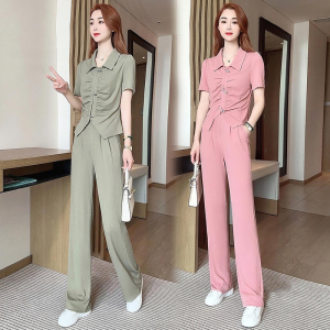 RM8507#小香风时尚套装爆款女2023夏新款显瘦气质高级感洋气两件套