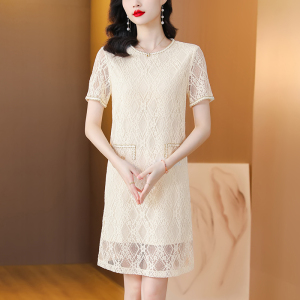 RM11770#夏季新款蕾丝连衣裙女士法式精致优雅温柔显瘦裙子