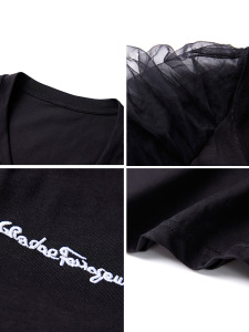 TR30901# 短袖T恤女夏季新款欧货爆款时尚纯棉显示小衫上衣 服装批发女装批发服饰货源