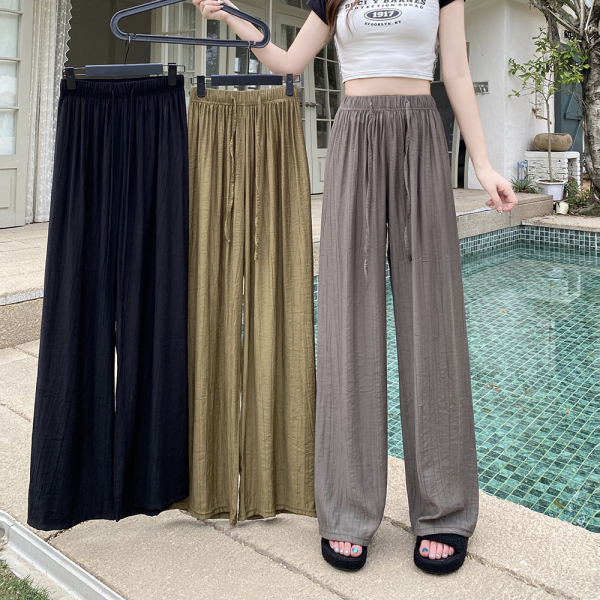 RM13802#大码女装夏装新款胖妹妹显瘦夏季长裤