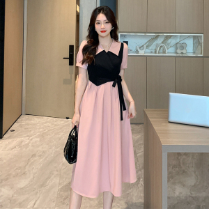 RM18326#夏季新款时尚显瘦收腰连衣裙女