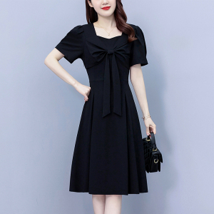 RM9394#夏季新款时尚连衣裙女小个子气质显瘦洋气减龄收腰中长裙