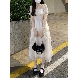 RM14302#法式高级感仙女连衣裙女夏季2023新款超仙公主裙温柔风长裙子