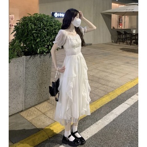 RM14302#法式高级感仙女连衣裙女夏季2023新款超仙公主裙温柔风长裙子