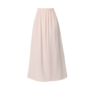 RM9941#春夏款粉红色半身裙女黑色高腰裙中长款百搭修身A字裙