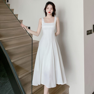 RM17521#法式在逃公主吊带连衣裙女夏2023新款订婚礼服领证小白裙平时可穿