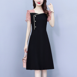 RM10914#连衣裙女夏天高级感穿搭小个子减龄气质洋气高端精致奢华品牌裙子