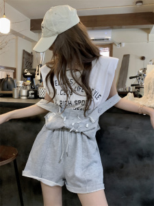 TR29386# 韩系高腰减龄背带裤 服装批发女装批发服饰货源