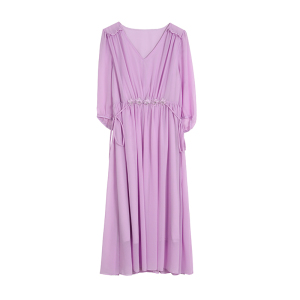 RM12281#新款高级海边法式度假气质夏季连衣裙