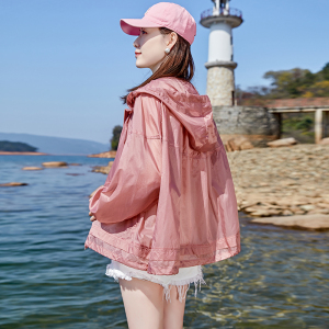 RM12357#防晒衣女款2023夏季新款冰丝轻薄宽松旅游小个子大码短款女士外套