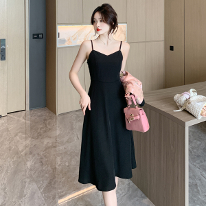 RM21982#夏季新款时尚外套中式改良旗袍优雅时尚吊带裙两件套