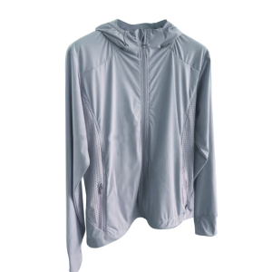 RM12453#防紫外线长袖防晒衣女透气冰凉轻薄连帽外套户外遮阳宽松显瘦开衫