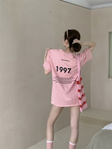 TR44182# 短袖印花T恤...