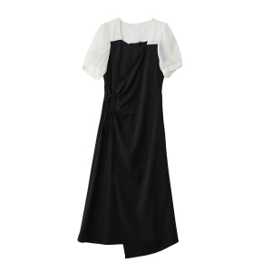 RM13047#夏季新款时尚气质显瘦设计感夏季通勤连衣裙成熟女性定制