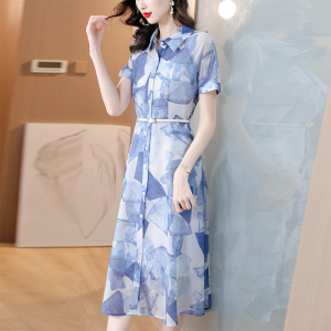 TR35825# 内搭吊带连衣裙夏季新款长裙女士气质优雅印花简约裙子 服装批发女装批发服饰货源