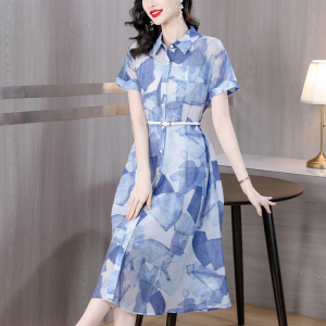 TR35825# 内搭吊带连衣裙夏季新款长裙女士气质优雅印花简约裙子 服装批发女装批发服饰货源
