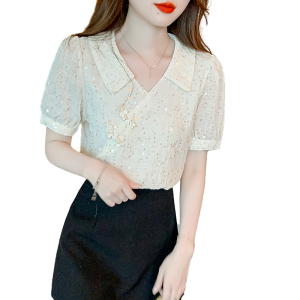 RM15587#女装新款夏季短袖衬衣