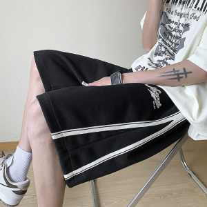 RM14607#美式高街短裤男夏季薄款250克重磅潮五分休闲中裤宽松运动裤