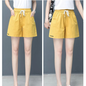 RM13704#短裤女新款宽松运动休闲裤子女高腰显瘦阔腿