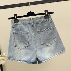 RM14260#不规则牛仔半身裙女夏季韩版高腰显瘦设计感包臀短裤裙潮