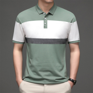 RM14634#夏季男户外翻领短袖吸汗快干POLO衫广告T工作服团体服运动T恤