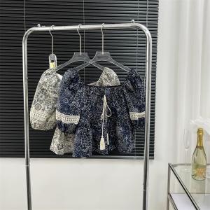 TR48540# 夏季新款设计感别致上衣法式收腰短款娃娃衫女装小众气质短袖衬衫 服装批发女装批发服饰货源