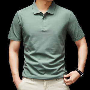 RM14635#青年男士POLO衫短袖t恤夏季新款翻领半袖高端POLO衫休闲上衣