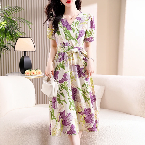 RM15766#新款法式气质甜美高级感连衣裙