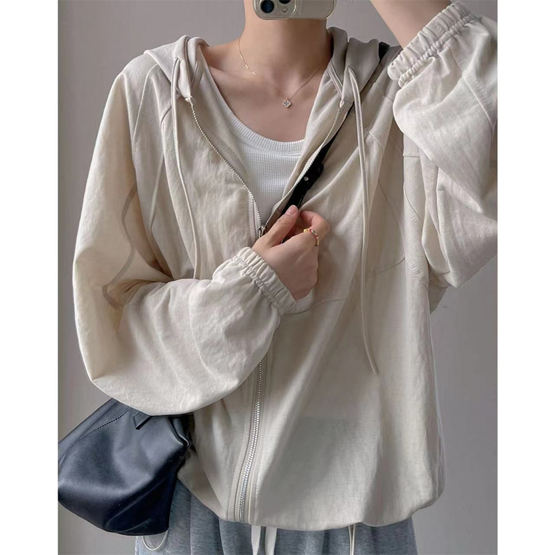 Official picture Sunscreen clothing women's summer new hot style casual all-match thin cardigan tops sunscreen jacket