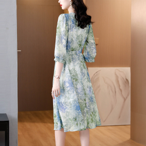 RM18709#法式碎花连衣裙女夏季新款质感高级感气质显瘦绝美仙女长裙子