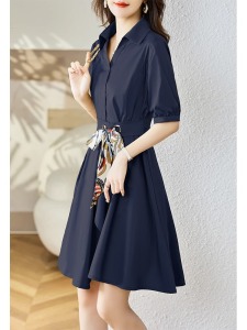 RM16631#连衣裙女夏2023年新款夏装小个子夏天高端精致短袖夏季气质裙子