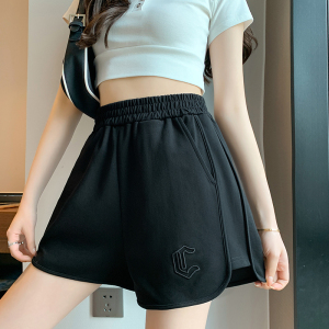 RM16369#纯棉华棉，抖音质量，运动短裤女夏季薄款休闲阔腿裤