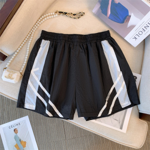 RM18276#港风时尚休闲短裤两件套宽松速干跑步运动套装女夏季薄款