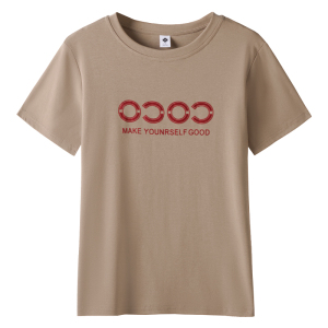 TR42017# 夏款韩版潮百搭休闲纯棉T恤衫女圆领宽松短袖学生运动体恤 服装批发女装批发服饰货源