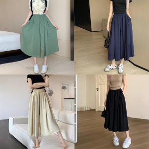 TR43791# 工装裙裤女春...