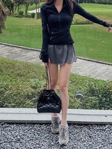 RM21072#防冰丝防晒衣女款夏季薄款空调服立领修身上衣