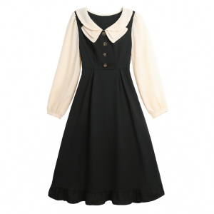 RM22613#女艺考文艺教资面试服装正式场合气质通勤修身教师招聘连衣裙