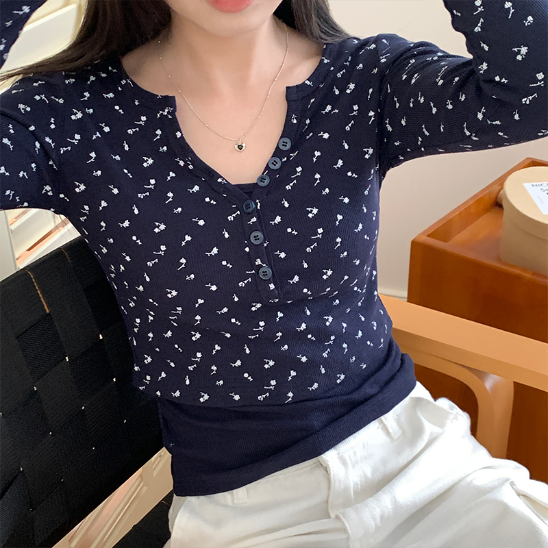 Real shot of hot girl chic suit long-sleeved sun protection blouse two-piece set 2024 new spring bottoming shirt suspenders