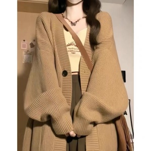 TR56954# 秋冬季奶系穿搭时尚搭配一整套港风软糯针织毛衣百褶裙两件套套装 服装批发女装批发服饰货源