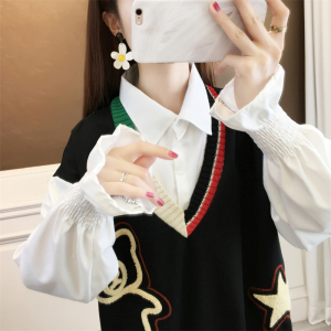 TR54675# 首发秋季新款打底衫学院风长袖T恤女大码女装后包领 服装批发服饰货源女装批发