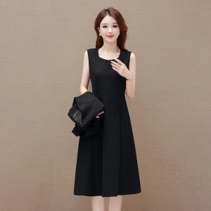 RM23487#喜婆婆婚宴装两件套连衣裙女春秋季2023新款高端礼服妈妈长袖套裙