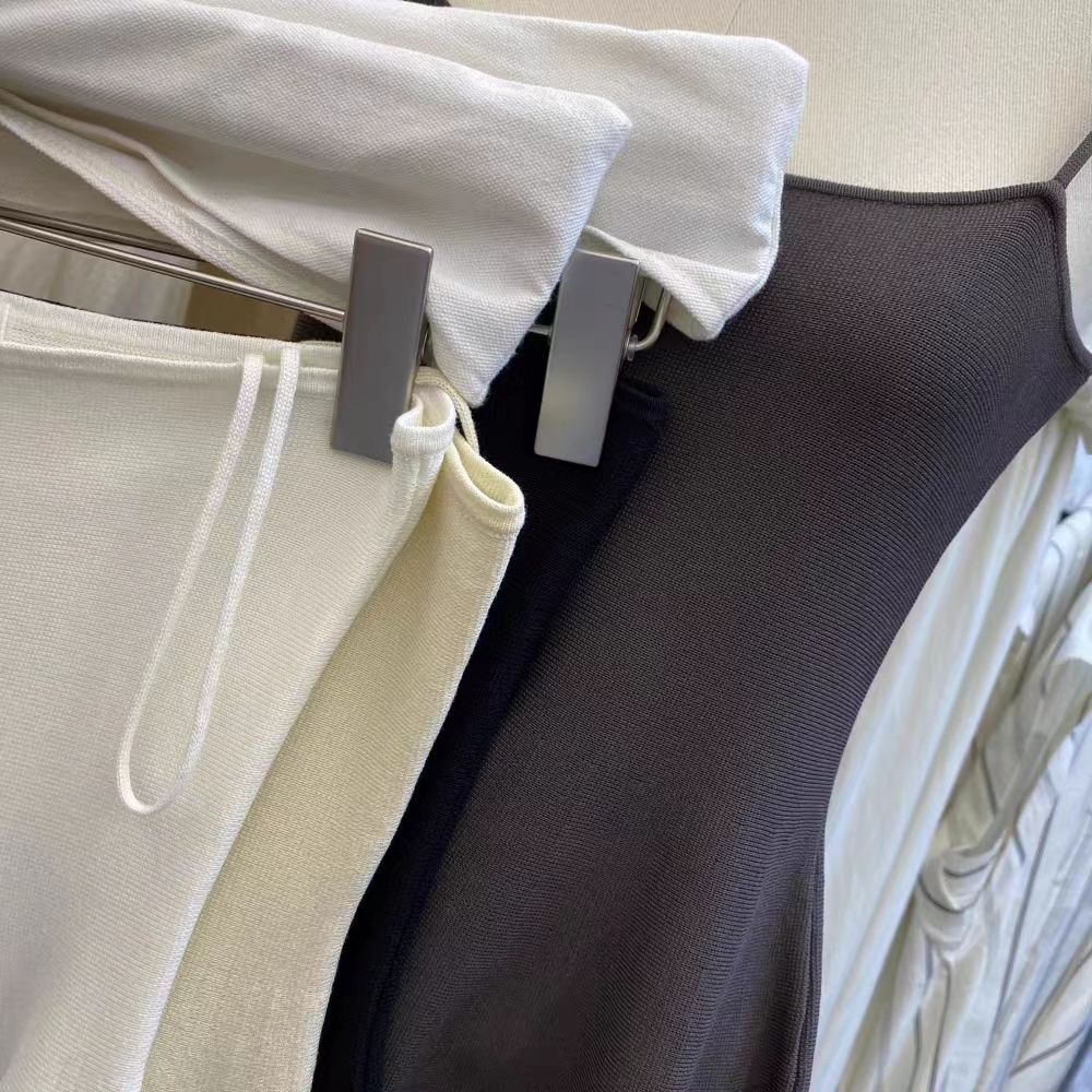 kumikumi气质抹胸吊带背心女夏季设计感修身内搭外穿无袖上衣